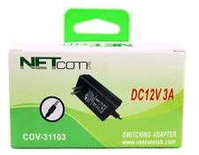 Power Supply Adapter Charger Switching Converter Adapter AC DC 100-240V 12V 3A 