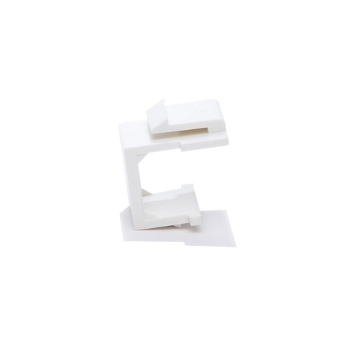 50pcs Snap-in Keystone Blank Insert for Wall Plate White - Picture 6 of 6