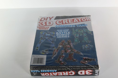DIY 3D Creator Vehicle Series Armored Tank New Sealed - Picture 2 of 3