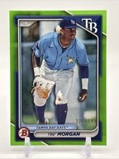 2024 Bowman - Prospects Tre' Morgan #BP-126 Neon Green Border /399 (RC, SP)