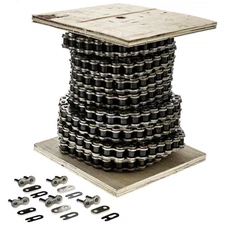 NICHE 530 Motorcycle Standard Drive Chain Bulk Reel 5 Connecting Links (25 Feet)