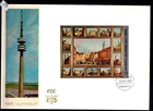 // YEMEN 1980 - FDC - ARCHITECTURE - OLYMPICS - GERMANY