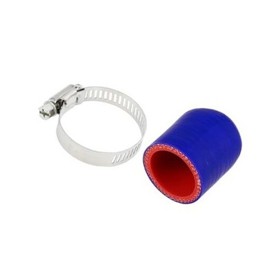 1 Pcs 30mm Length 28mm/1.10'' ID Blue Red Car Silicone Rubber Hose End Cap with