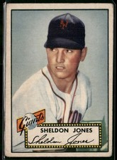 1952 Topps #130 Sheldon Jones (low grade)