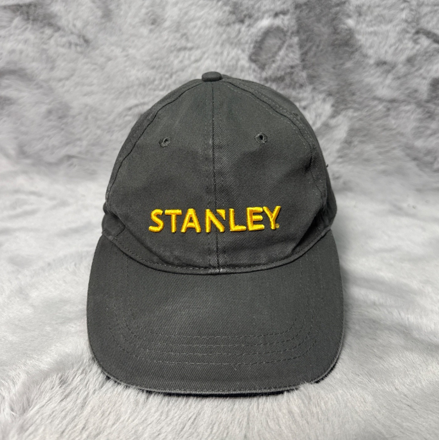 Stanley Tools Hat Cap Gray Snap Back Adjustable H… - image 1