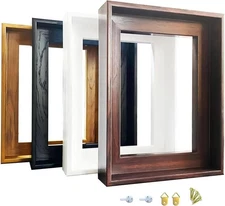 Picture Frames Large Floating Frame for Canvas 1.25” Wall Art Family Frame