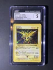 CGC 5 Zapdos Base Set 16/102 Shadowless Holo Rare English Pokemon TCG 1999