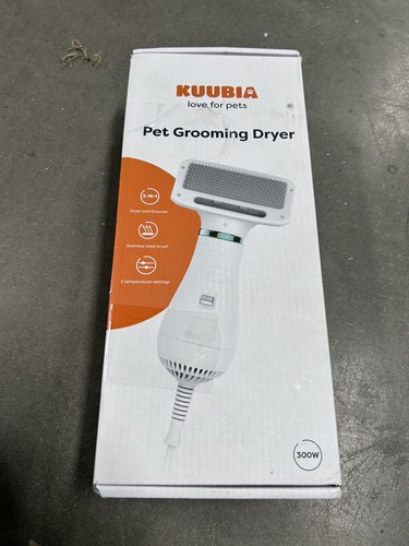 Pet Grooming Hair Dryer  300 Watts New Open Box 2 Temp Settings