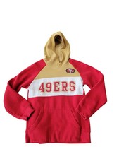 San Francisco 49ers Hoodie Sweatshirt Youth Medium Red NFL Team Apparel