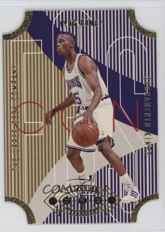 1996-97 Upper Deck Fast Break Connections Tyus Edney #FB13 1u3g
