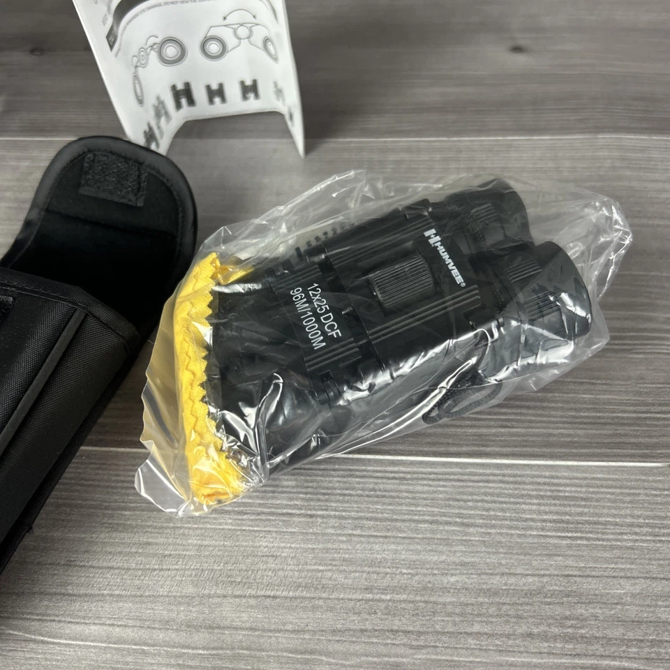 Humvee Binocular 12x25 DCF 96m/1000m Black - Image 4 of 4