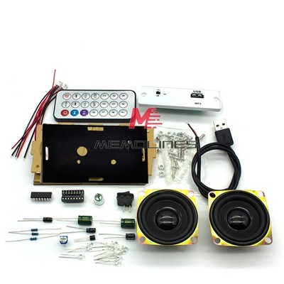     Speaker Kit Assembly Component for Electronics Project Practice #iw
