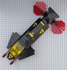 Lego Set 6894, Invader, Blacktron I, sp078 sp001, Space, Complete No Instructions