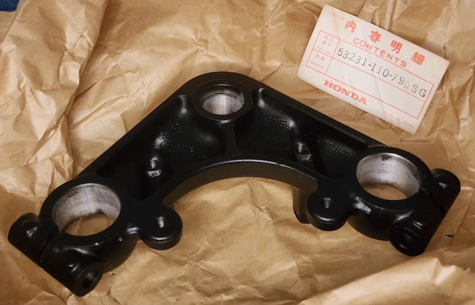 NOS 1970-1973 Honda SL100 - Bridge Fork, Top (Honda Part #53231-110-790 SG) - Image 4 of 4