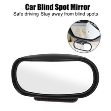 Car Mirror 360° Adjustable Wide Angle Side Rear Mirrors Blind Spot Convex Mirror