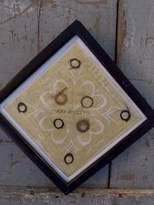 Antique Victorian Paper Cut Out Friendship Momentous