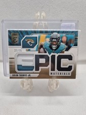 2025 Panini Donruss Elite Epic Materials Brian Thomas Jr. SICK 2 COLOR PATCH /75