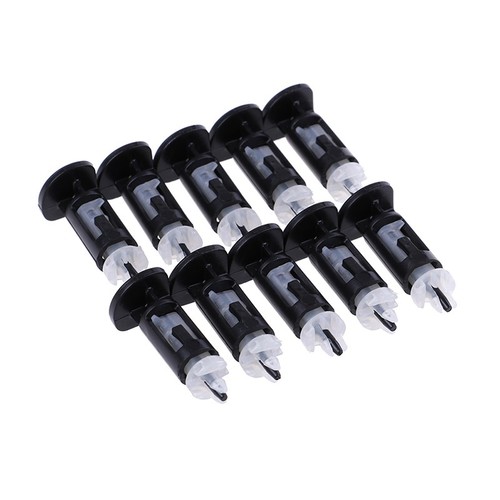 10Pcs 775 CPU heatsink mount pin plastic push screw cooling fan mounting clip _j - Afbeelding 2 van 10
