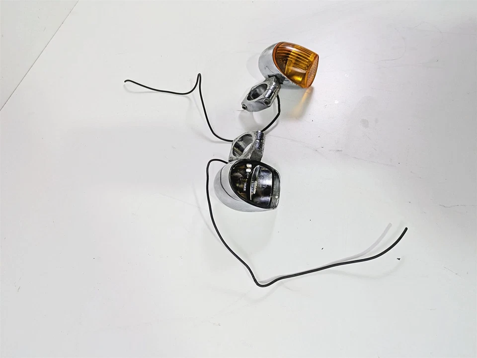 Комплект корпуса переднего мигалки указателя поворота 2002 Indian Spirit Deluxe 66-039 66-038 - Изображение 2 из 4