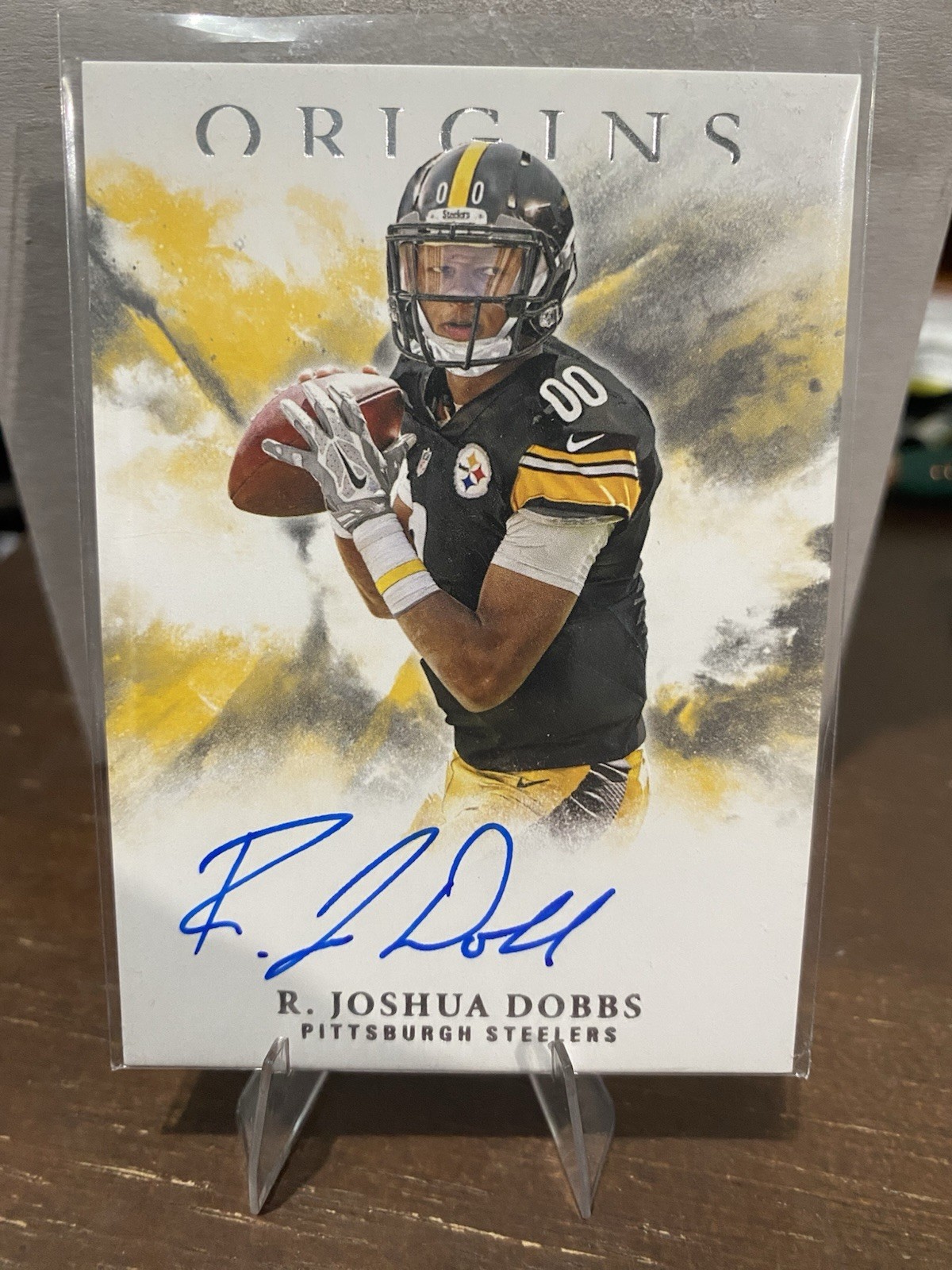 Joshua Dobbs Panini Origins Rookie Autographs #RAJD Base