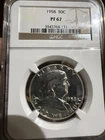1958 NGC PF67 Franklin Half Dollar 50¢ Proof