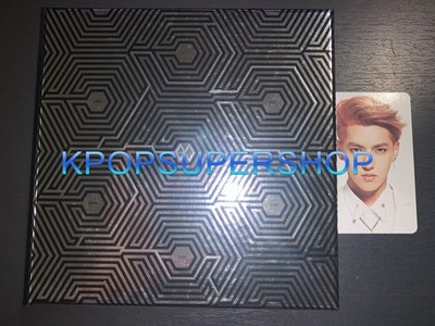 EXO-M 2nd Mini Album Overdose CD Photobook Photocard Great Rare OOP Exo