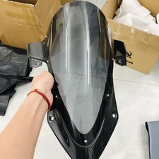 Parabrezza a bolle in fibra di carbonio per BMW S1000RR M1000RR 2019-2024
