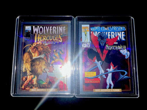 WOLVERINE 🔥 UD Skybox Marvel Masterpieces '92 Platinum Fantastic Covers FC-6 - Picture 1 of 2