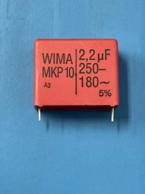 1pc MKP4G041006B00KSSD WIMA 1uF 400V 10% PP Film Capacitor High Frequency 27.5mm