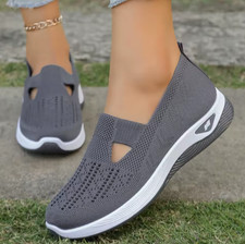 Damen Slip On Sneaker Leichte Atmungsaktiv Sportschuhe Turnschuhe …