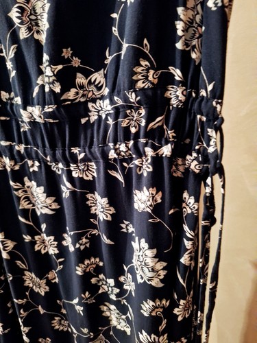 Maxikleid Sommerkleid Blau Blumen Gr. 38 Kleid Lang v. Yessica - Bild 11 von 12