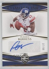 2020 Panini Limited Limited INK 37/99 Plaxico Burress #LI-PB Auto 0f5t