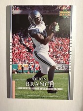 2007 Upper Deck First Edition Deion Branch #91 Seattle Seahawks NM
