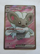 Pokémon TCG Chaos Rising Cinccino EX Full Art Ultra Rare #105/86