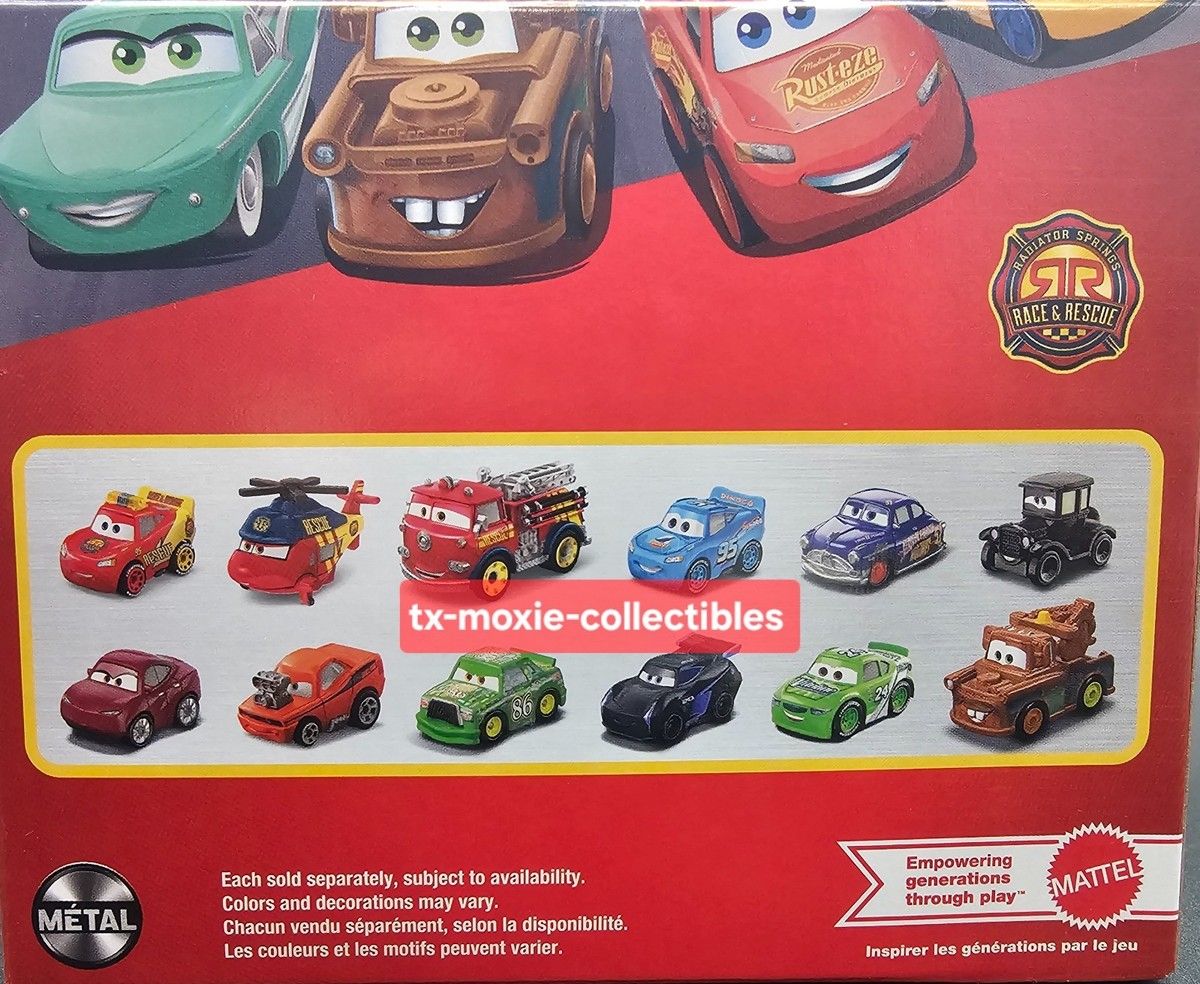 レア！Disney Pixar Cars ミニカーセット Disney Pixar Cars Mini Racers 2026 Series 1 Race & Rescue New