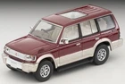 LV-N206b Tomytec 1:64 Mitsubishi Pajero VR Red/Beige 1996 Model model car