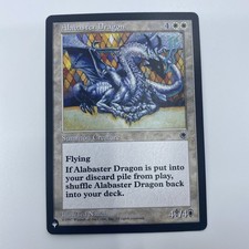 MTG Alabaster Dragon Mystery Booster The List LP White Flying Dragon Card
