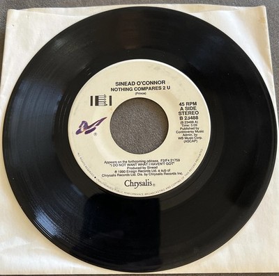 SINEAD O'CONNOR Nothing Compares To You 45 7''  Record Vinyl