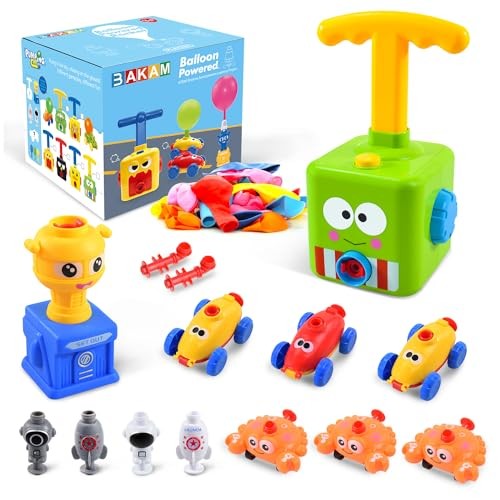 Toddler Toys 3-4 for Boys Girls, Balloon Launcher & Powered Car Set, Fun Frog - Picture 2 of 7