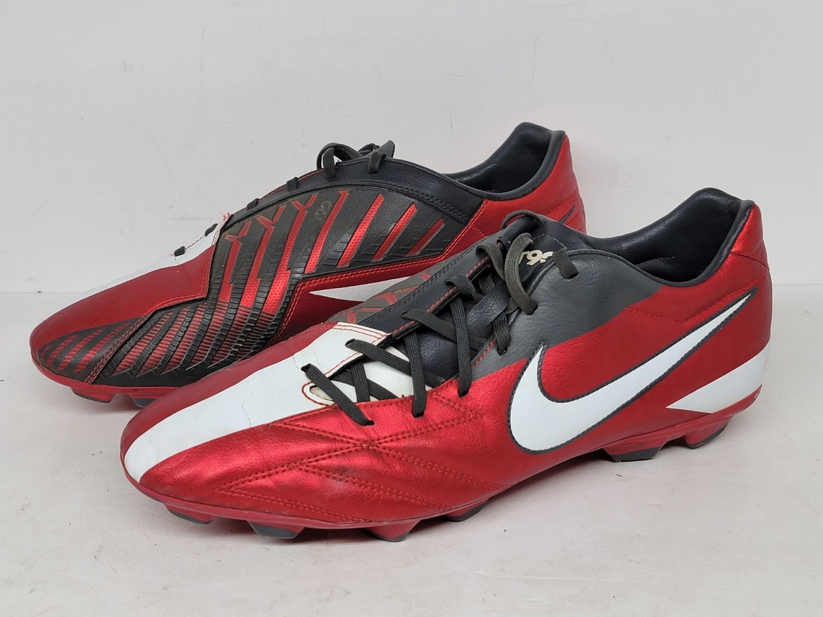 NIKE T90 SHOOT IV CHALLENGE RED SOCCER CLEATS 472547-610  display picture 3