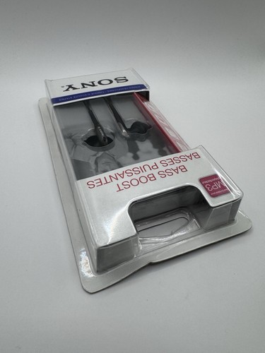 sony MDR-ED21 LP stereo headphones bass boost wired earphones Sealed Very Rare - Picture 3 of 3