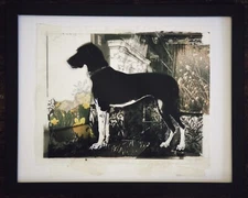 Graphics I Original  Framed Mixed Media Beautiful art work Signed