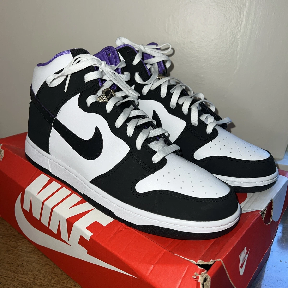 Nike Dunk Premium High Panda | eBay