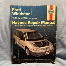 Haynes Repair Manual 36097 Ford Windstar 1995-2003 Teardown & Rebuild Guide Book