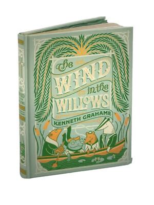  THE WIND IN THE WILLOWS Illustrated Leather Bound Collectible Edition NEW