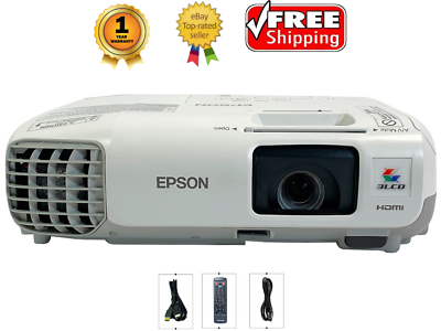 Epson PowerLite S27 3LCD Projector Portable Home Theater HD HDMI