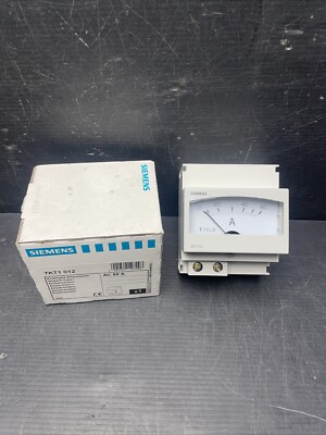 NOS SIEMENS 7KT1 012 Analoges Amperemeter 60A  Hutschiene (K50-32)