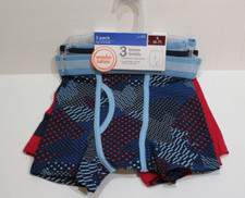 New boys 3 pack Boxer small 6-7 wonder nation reds/blues