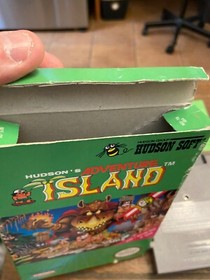 Adventure Island complete Box/Manual NES Nintendo