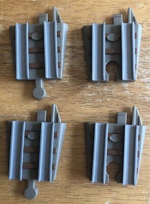 Lionel Great Railway Adventures 4pc Straight Adapter Track Wooden Learning Curve